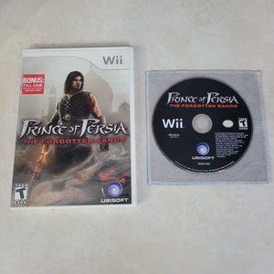 Prince of Persia: The Forgotten Sands (Nintendo Wii, 2010) Case and Disc